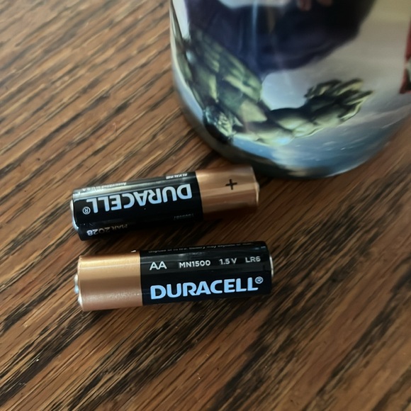 Marvel Avengers Flameless Flicker Color Changing Kids Bed Side led Candle - Picture 13 of 13